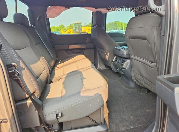 1FTEW3LP1RKE99634 2024 FORD F150 Gray Вид задніх сидінь