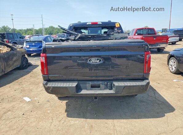 1FTEW3LP1RKF14116 2024 FORD F150 Black Вид ззаду