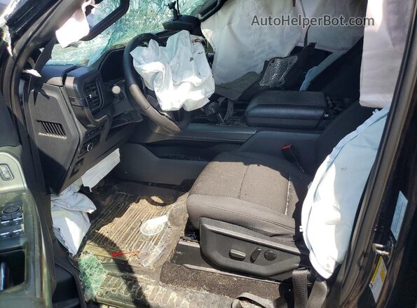 1FTEW3LP1RKF14116 2024 FORD F150 Black Вид салону спереду