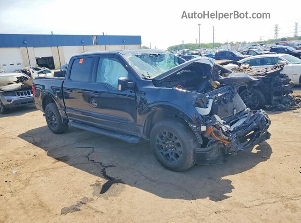 1FTEW3LP1RKF14116 2024 FORD F150 Black Передня права чверть