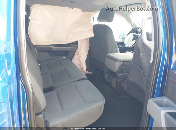 1FTEW3LP1SKE14331 2025 FORD F150 Blue Vista de la etiqueta del VIN