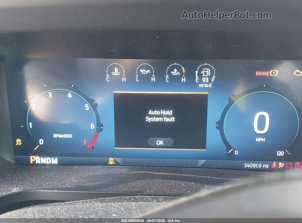 1FTEW3LP1SKE14331 2025 FORD F150 Blue Vista de los asientos traseros
