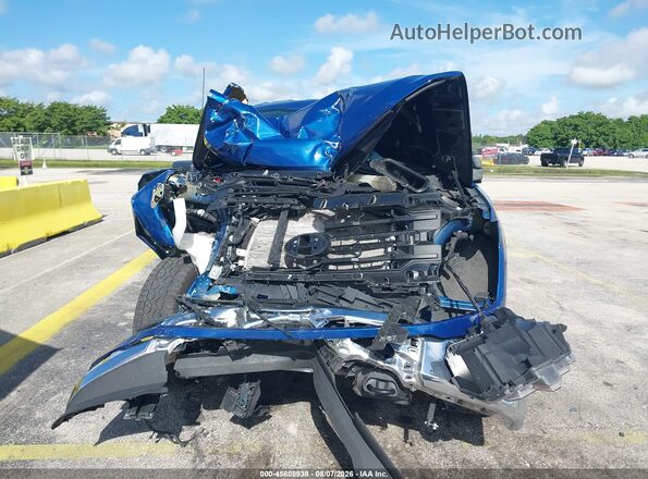 1FTEW3LP1SKE14331 2025 FORD F150 Blue Vista del cuadro de instrumentos