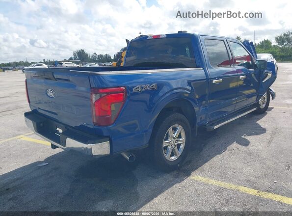 1FTEW3LP1SKE14331 2025 FORD F150 Blue Trasero derecho