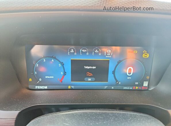 1FTEW3LP2TKD05894 2026 FORD F150 Gray ხელსაწყოთა პანელის ხედი