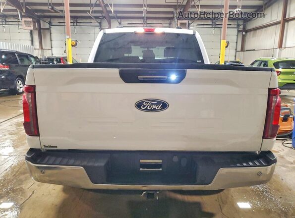 1FTEW3LP4RKE87316 2024 FORD F150 White Вид ззаду