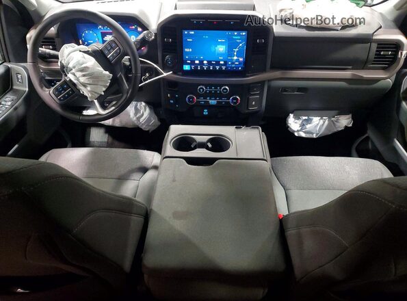 1FTEW3LP4RKE87316 2024 FORD F150 White Вид панелі приладів