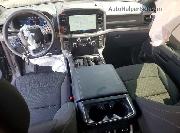 1FTEW3LP4TFA00650 2026 FORD F150 Black Вид панелі приладів