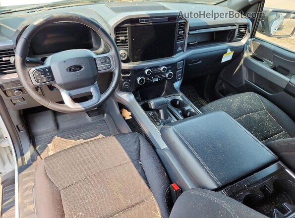 1FTEW3LP6SKD33549 2025 FORD F150 White Widok deski rozdzielczej