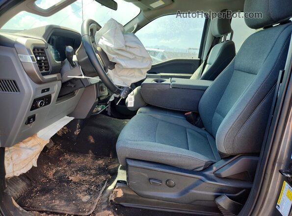 1FTEW3LP7SKE16746 2025 FORD F150 Gray Widok wnętrza z przodu