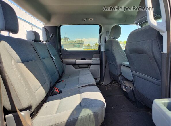 1FTEW3LP7SKE16746 2025 FORD F150 Gray Widok tylnych siedzeń