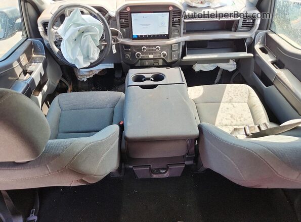 1FTEW3LP7SKE16746 2025 FORD F150 Gray Widok deski rozdzielczej