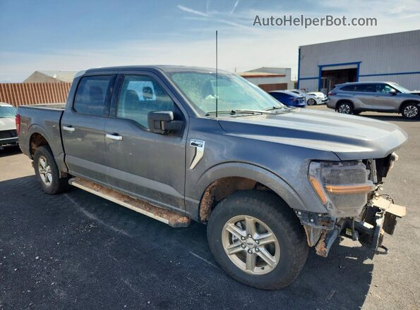 1FTEW3LP7SKE16746 2025 FORD F150 Gray Przód prawy