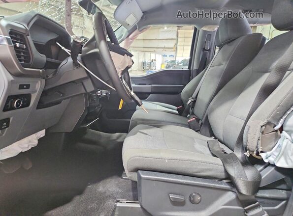 1FTEW3LP8SKE13175 2025 FORD F150 Серебряный Вид салона спереди