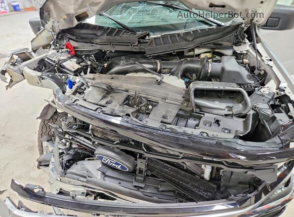 1FTEW3LP8SKE13175 2025 FORD F150 Серебряный Вид задней части салона
