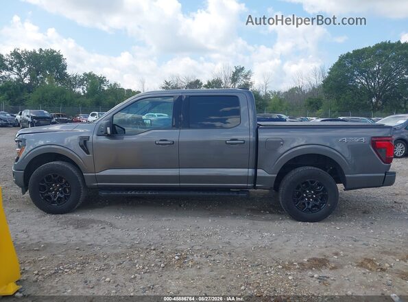 1FTEW3LP9RKE20209 2024 FORD F150 Gray Սալոնի 360 աստիճան տեսք