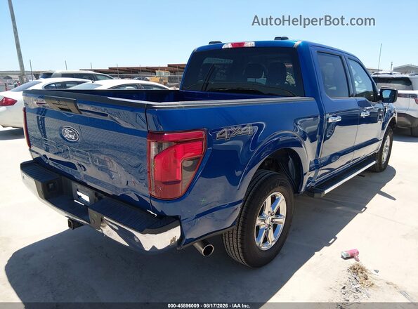 1FTEW3LP9SKE28123 2025 FORD F150 Blue Tył prawy