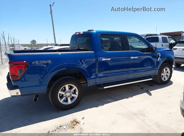 1FTEW3LP9SKE28123 2025 FORD F150 Blue Widok wnętrza z tyłu