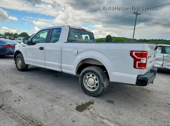 1FTEX1C48KKE17802 2019 FORD F150 White Trasero izquierdo