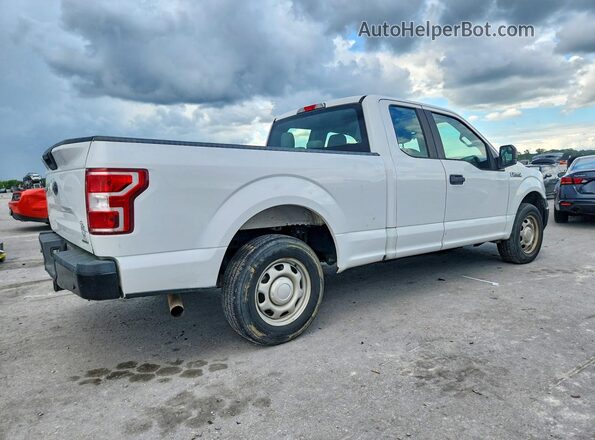 1FTEX1C48KKE17802 2019 FORD F150 White Trasero derecho
