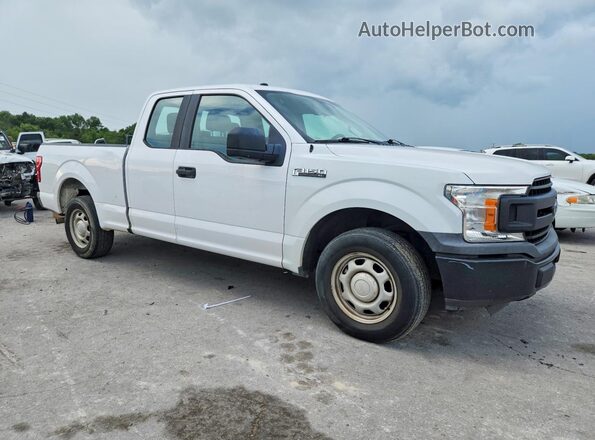 1FTEX1C48KKE17802 2019 FORD F150 White Delantero derecho