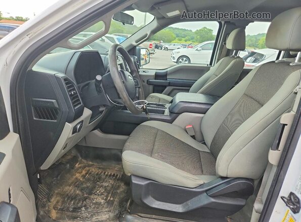 1FTEX1C48KKE17802 2019 FORD F150 White Vista interior delantera
