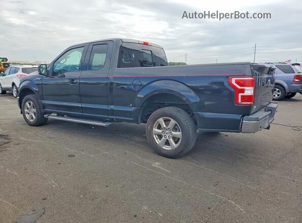 1FTEX1C50JFB02461 2018 FORD F150 Black უკანა მარცხენა