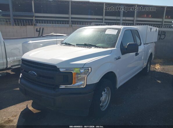 1FTEX1C50JKF16105 2018 FORD F150 White Front left