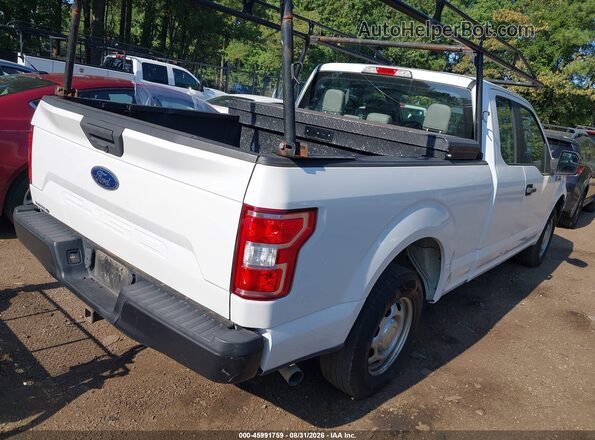 1FTEX1C51JFB78898 2018 FORD F150 Белый Задняя правая четверть