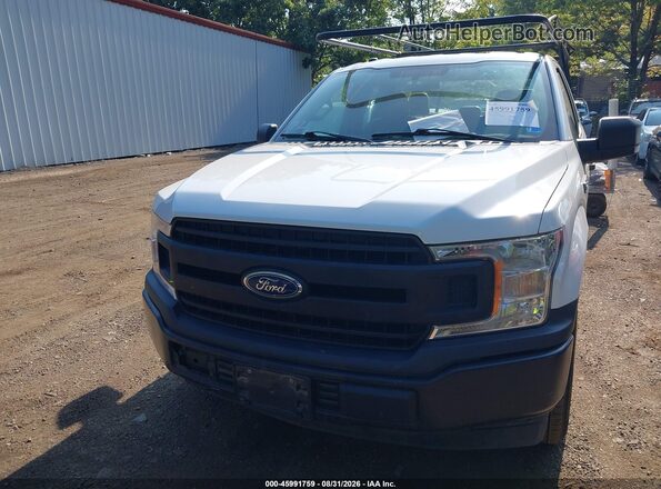 1FTEX1C51JFB78898 2018 FORD F150 Белый Вид щитка приборов