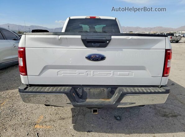 1FTEX1C51JKE61258 2018 FORD F150 Белый Вид сзади