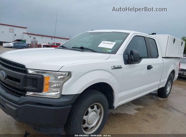 1FTEX1C51JKF23354 2018 FORD F150 White Widok zestawu wskaźników