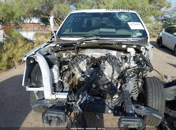 1FTEX1C51NFA50537 2022 FORD F150 White უკანა სალონის ხედი