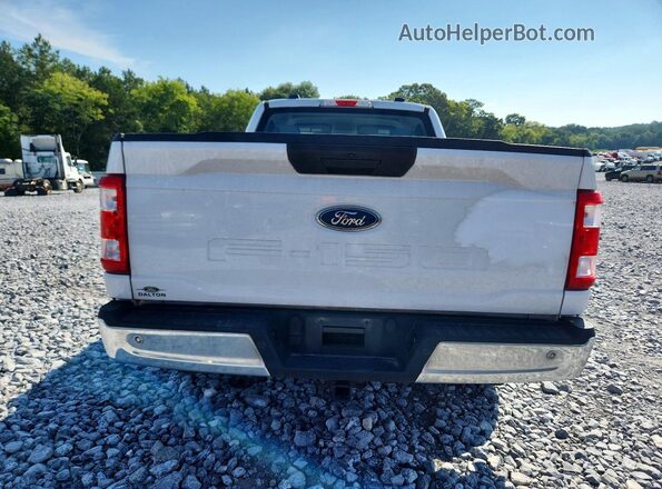 1FTEX1C51NKF25885 2022 FORD F150 White Вид ззаду