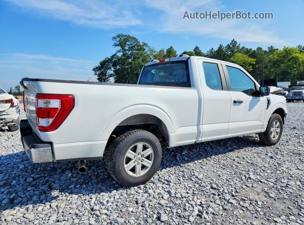 1FTEX1C51NKF25885 2022 FORD F150 White Задня права чверть