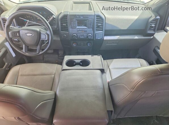 1FTEX1C52JKF39353 2018 FORD F150 White წინა პანელის ხედი