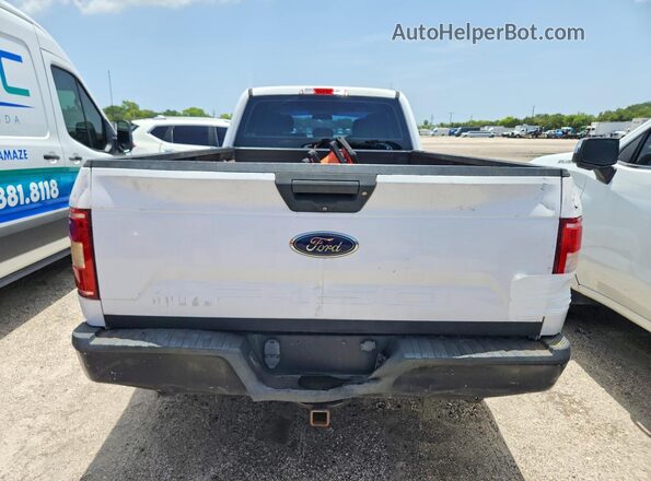 1FTEX1C52JKF39353 2018 FORD F150 White უკანა ხედი