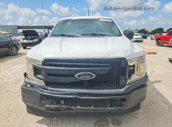 1FTEX1C52JKF39353 2018 FORD F150 White წინა ხედი