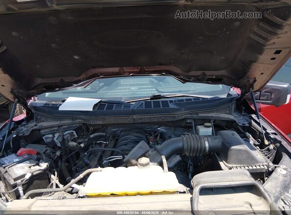 1FTEX1C53NFA50538 2022 FORD F150 Red Widok z tyłu