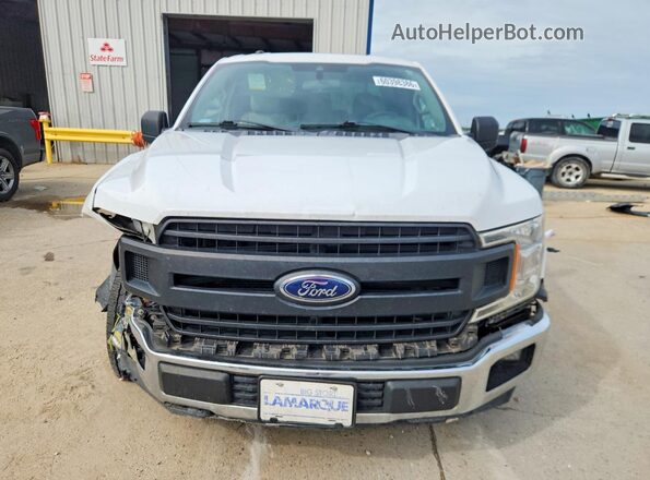 1FTEX1C55KKF09071 2019 FORD F150 White Front view