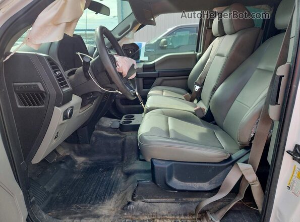 1FTEX1C55KKF09071 2019 FORD F150 White Front interior view
