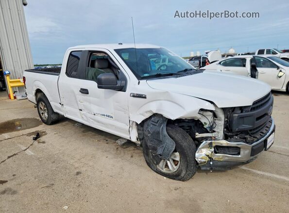 1FTEX1C55KKF09071 2019 FORD F150 White Front right