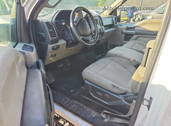 1FTEX1C56JKC68118 2018 FORD F150 White წინა პანელის ხედი