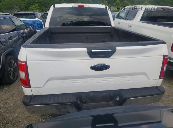 1FTEX1C56JKC68118 2018 FORD F150 White უკანა ხედი