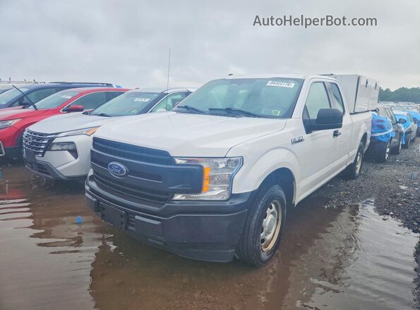 1FTEX1C56JKF15847 2018 FORD F150 White Հետևի ձախ