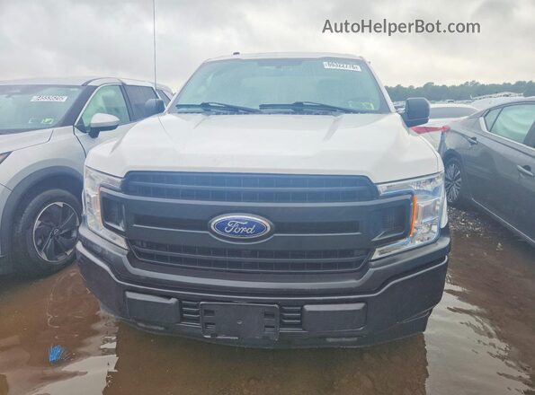 1FTEX1C56JKF15847 2018 FORD F150 White Սարքավորումների վահանակի տեսք