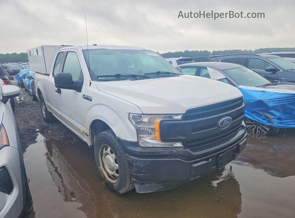 1FTEX1C56JKF15847 2018 FORD F150 White Սալոնի դիմացի տեսք
