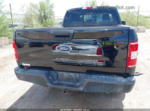 1FTEX1C57JKC69195 2018 FORD F150 Black 