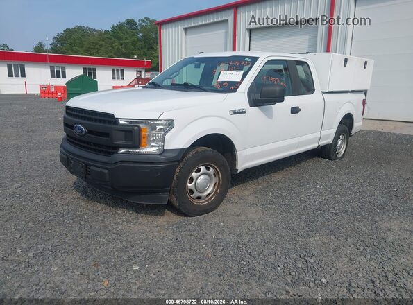 1FTEX1C57JKE81997 2018 FORD F150 White წინა მარცხენა ხედი სამი მეოთხედიდან