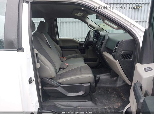 1FTEX1C57JKE81997 2018 FORD F150 White წინა სალონის ხედი